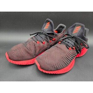 Adidas Shoes Mens 9 Alphabounce Instinct Core Black Active Red BD7113
